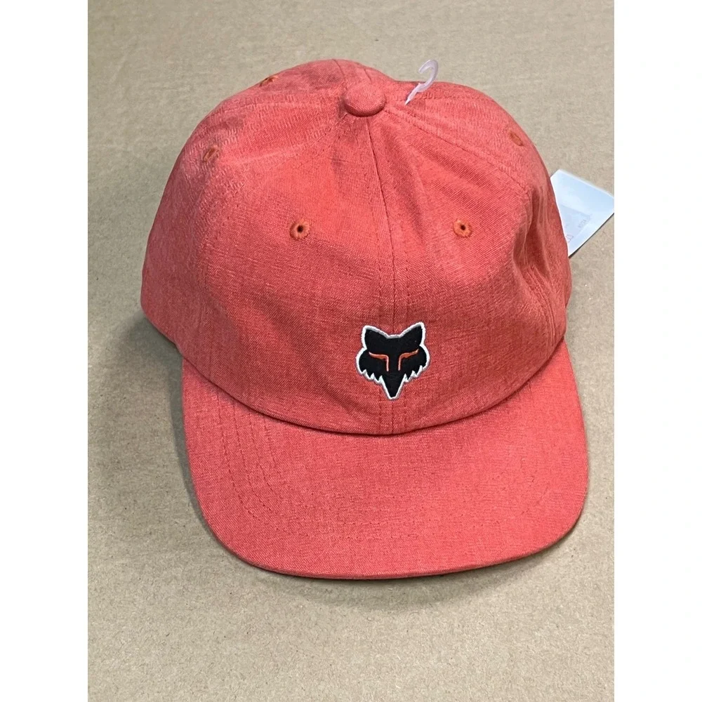 Fox Head Youth Alfresco Adjustable Hat Coral Orange OSFM Motocross Bicycle BMX‎